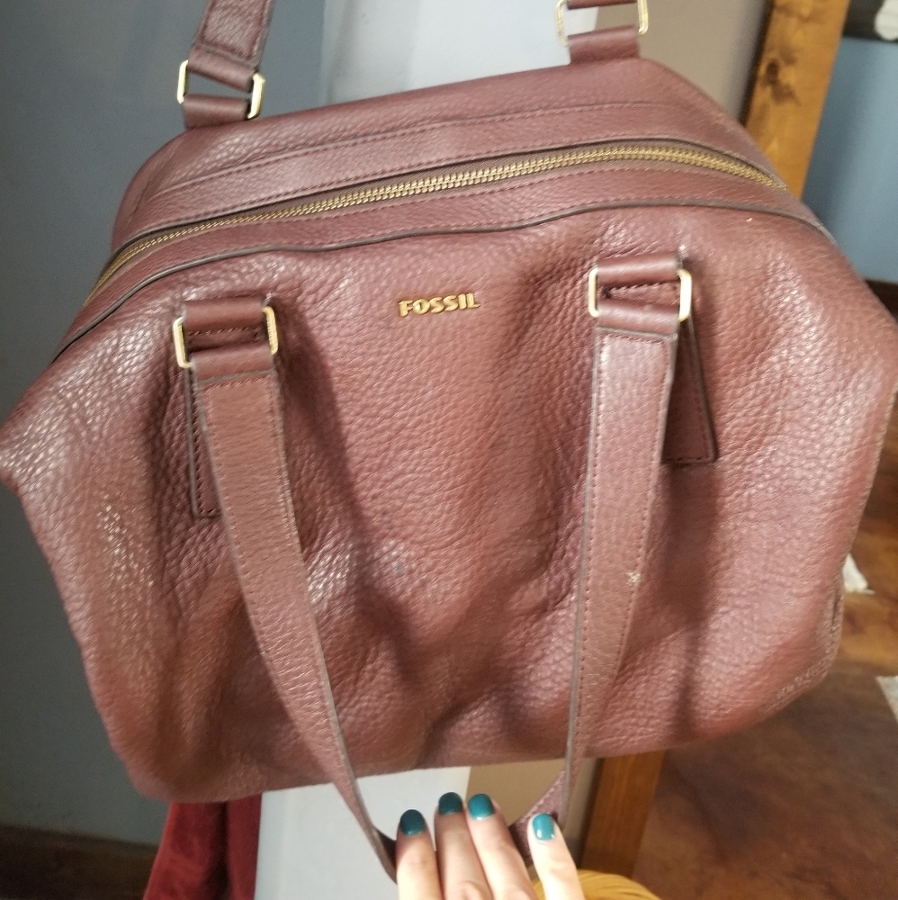 Leather fossil purse - Picture 1 of 2